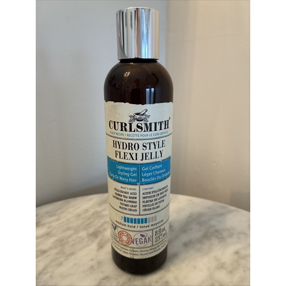 Curlsmith Hydro Style Flexi Jelly Styling Gel 8 fl oz New